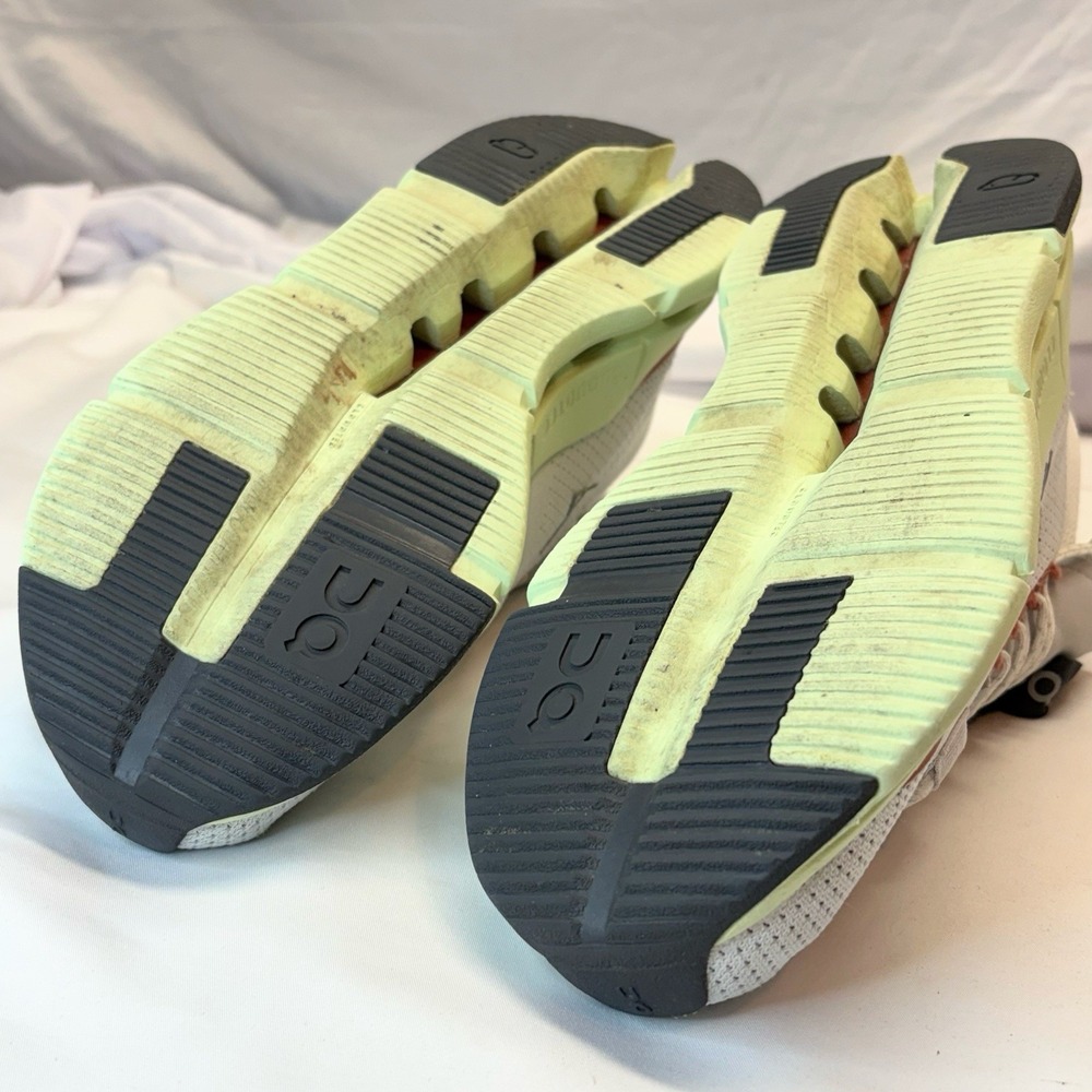 On Cloudnova Running Trainers Womens Size US 7 Limelight Eclipse Swiss Gym Shoes - Picture 7 of 13